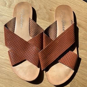 Matisse Leather Slide Sandal